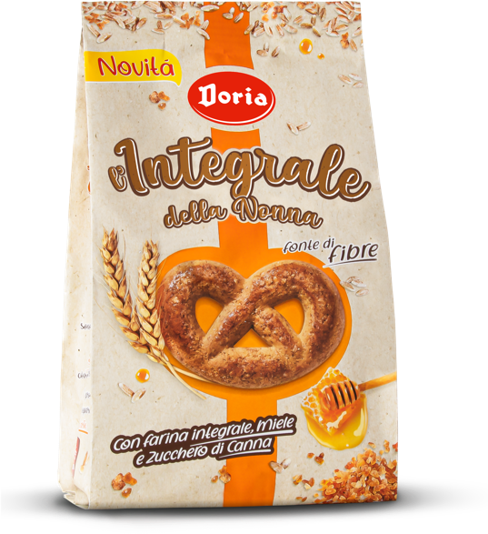 Wholesale Doria Whole Wheat & Honey Cookies 14.11 OZ-12ct Case Bulk