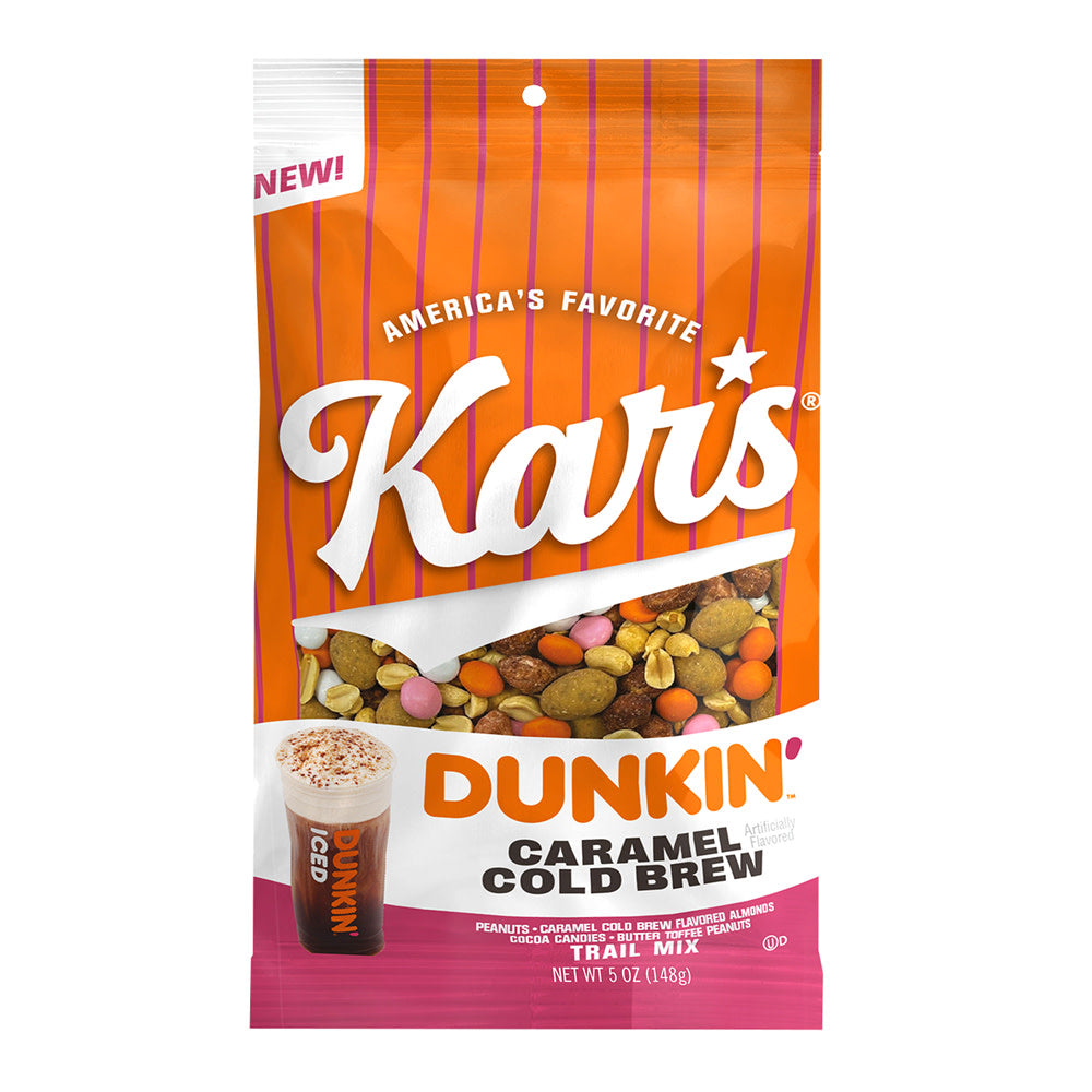 Wholesale Kars Dunkin Caramel Cold Brew 5 Oz Bag- Bulk