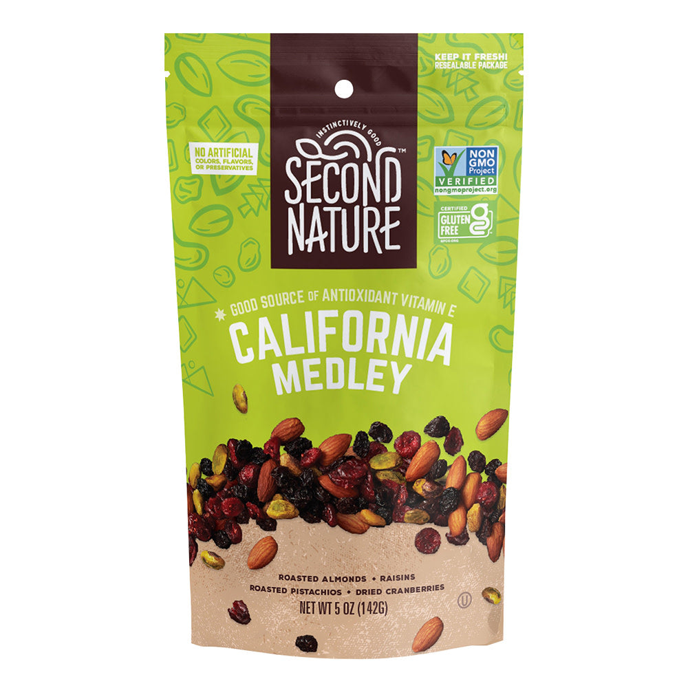 Wholesale Second Nature California Medley 5 Oz Bag-12ct Case Bulk