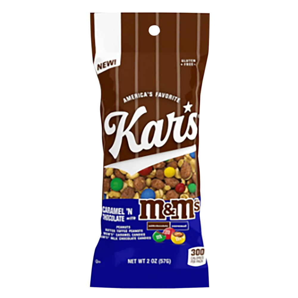 Wholesale Kars - Caramel N' Chocolate With M&M'S - 2Oz- Bulk