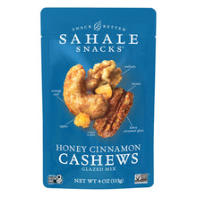 Wholesale Sahale - Cashews Honey Cinnamon - 4Oz- Bulk