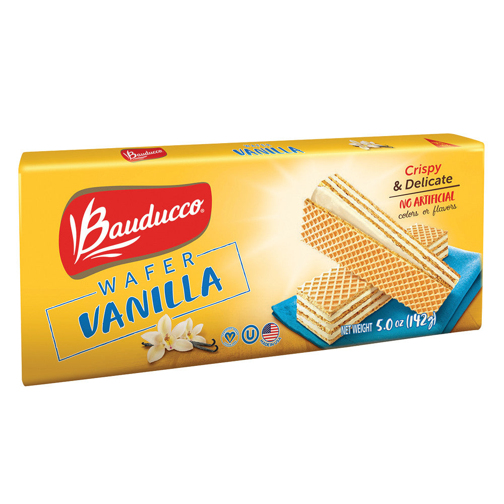 Wholesale Bauducco Vanilla Wafers 5 Oz Box-18ct Case Bulk