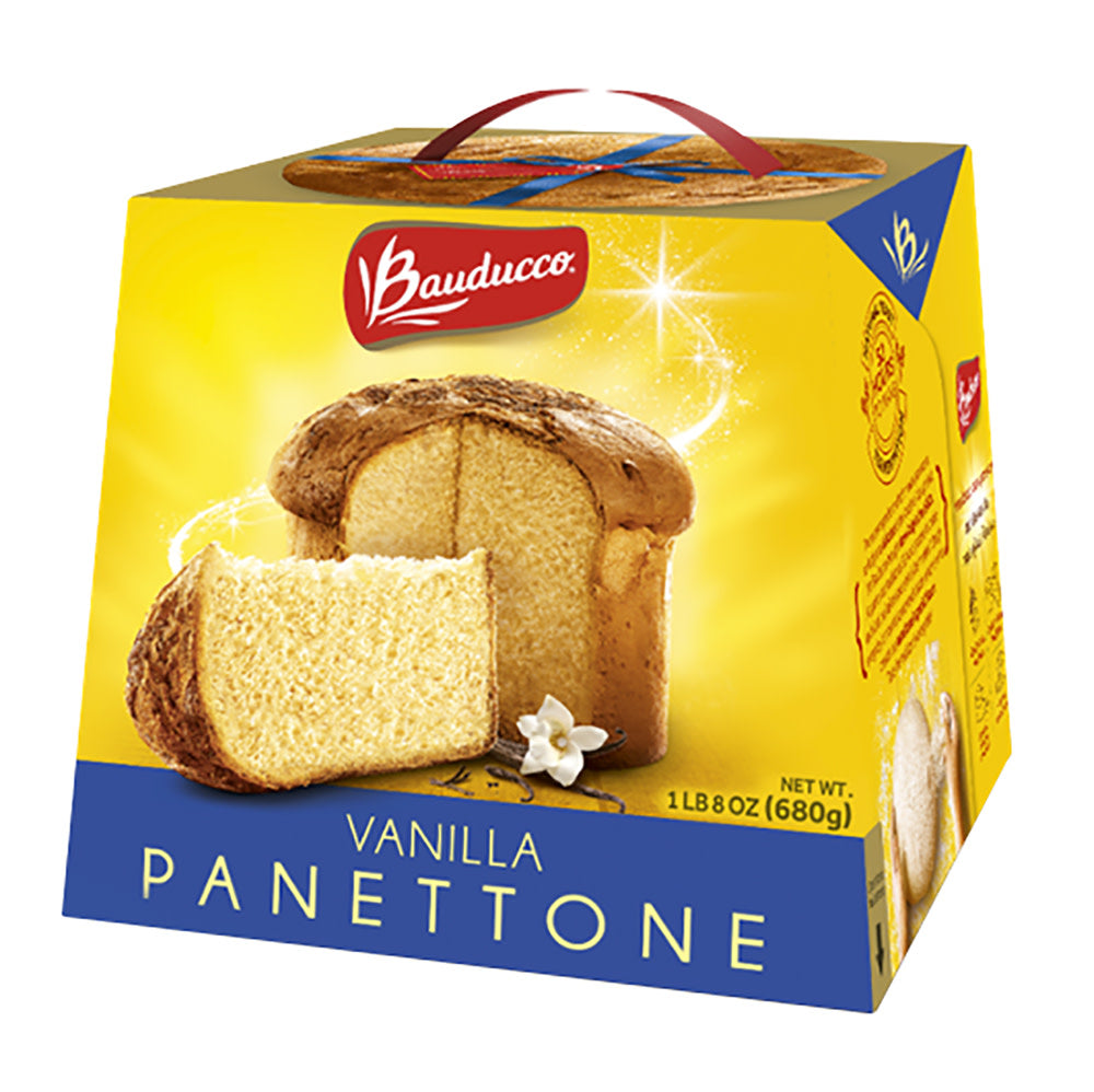 Wholesale Bauducco Vanilla Panettone 24 Oz Box-12ct Case Bulk