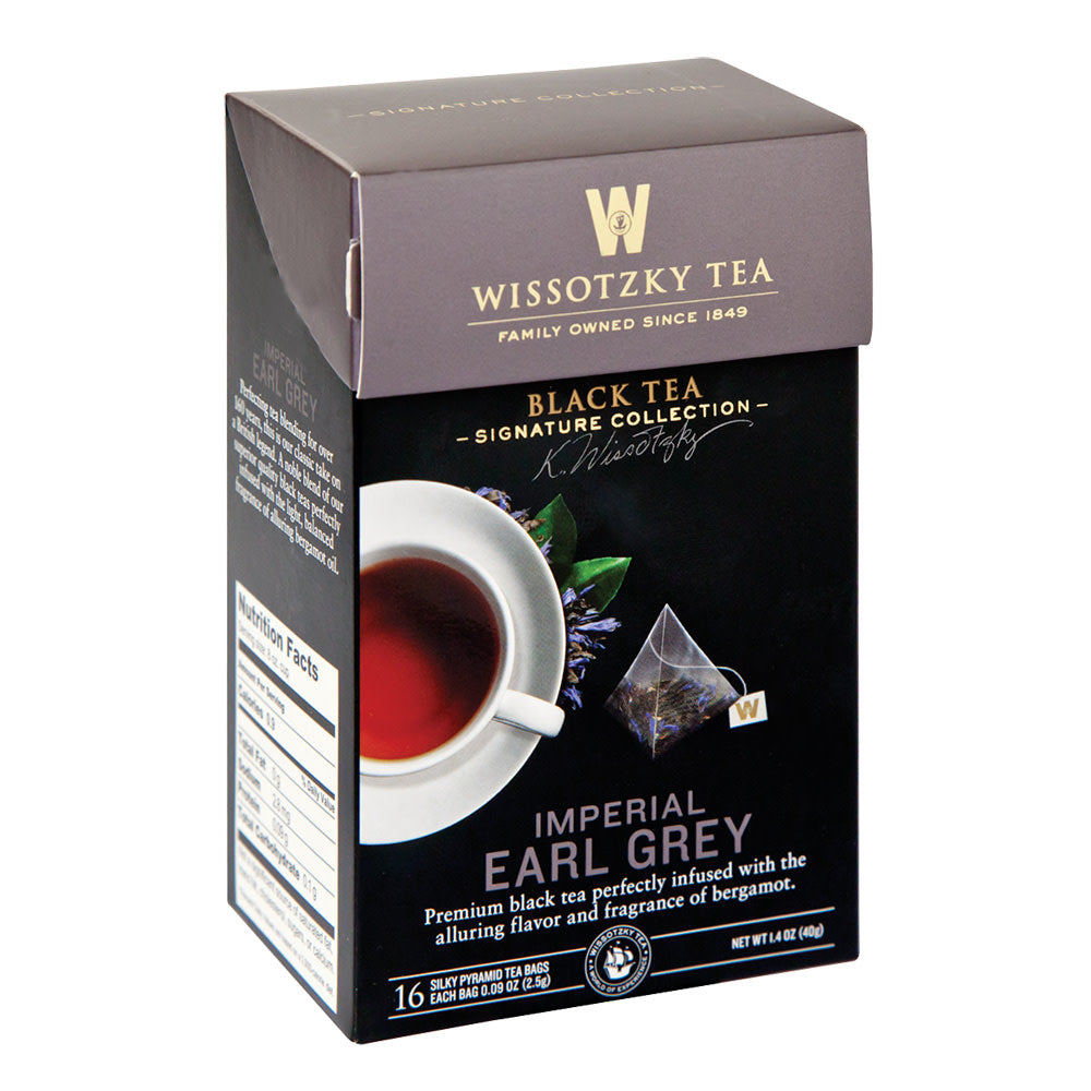 Wholesale Wissotzky Imperial Early Grey Tea 16 Ct Box-6ct Case Bulk