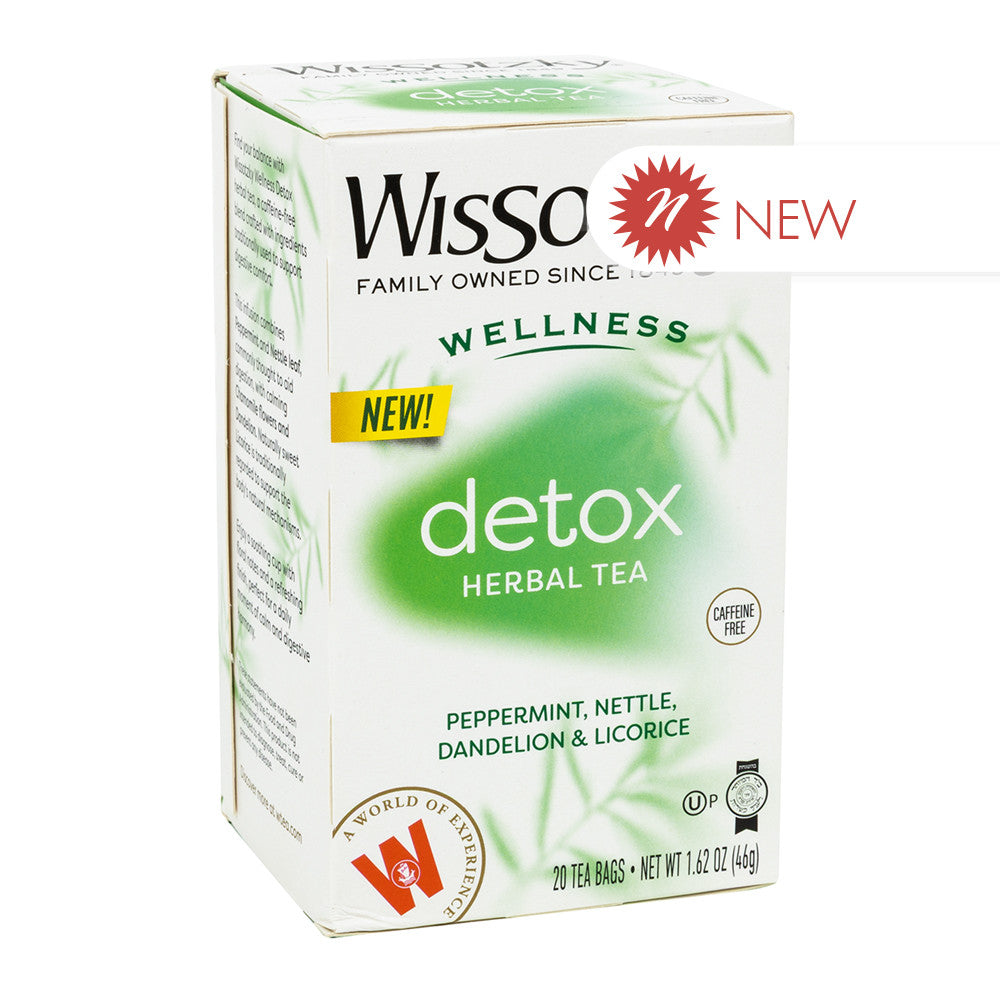 Wholesale Wissotzky - Wellness Detox Tea - 20Ct- Bulk