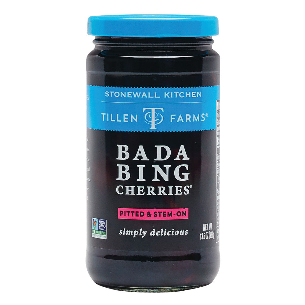 Wholesale Tillen Farms Bada Bing Pitted Cherries 13.5 Oz Jar-6ct Case Bulk