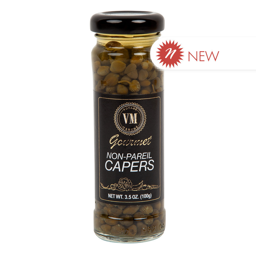 Wholesale Voyage Marche Nonpareil Capers 3.5 Oz Jar-12ct Case Bulk