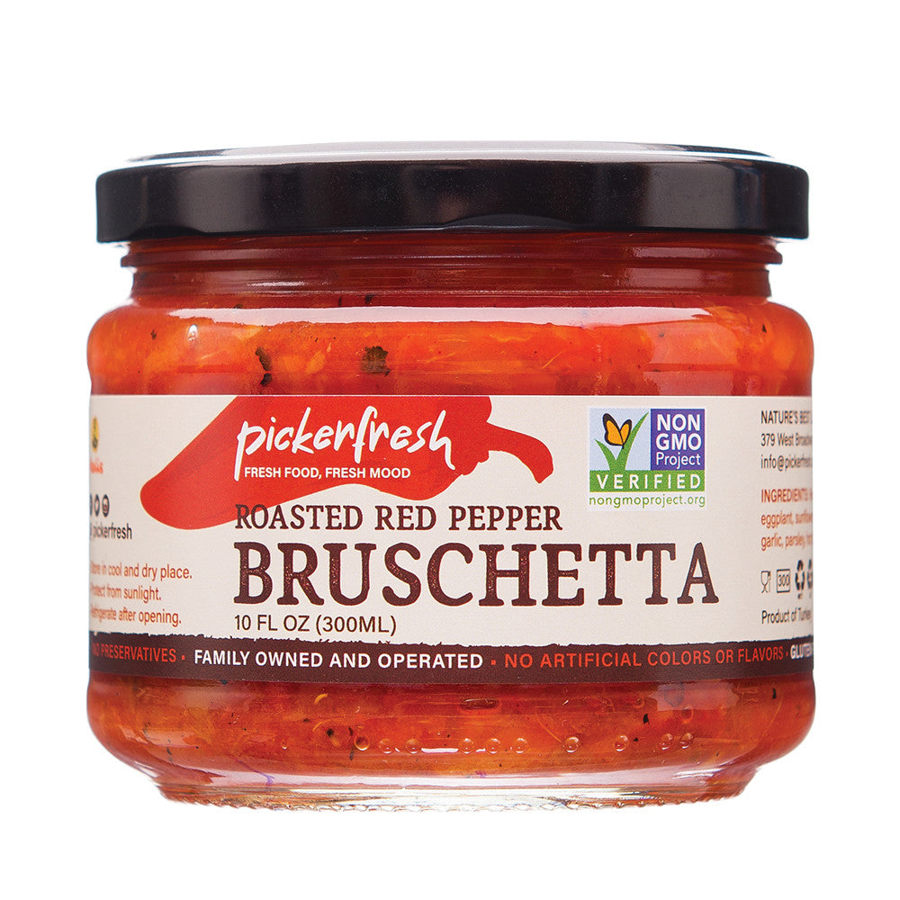 Wholesale Pickerfresh Bruschetta Spread 10 Oz Jar-6ct Case Bulk