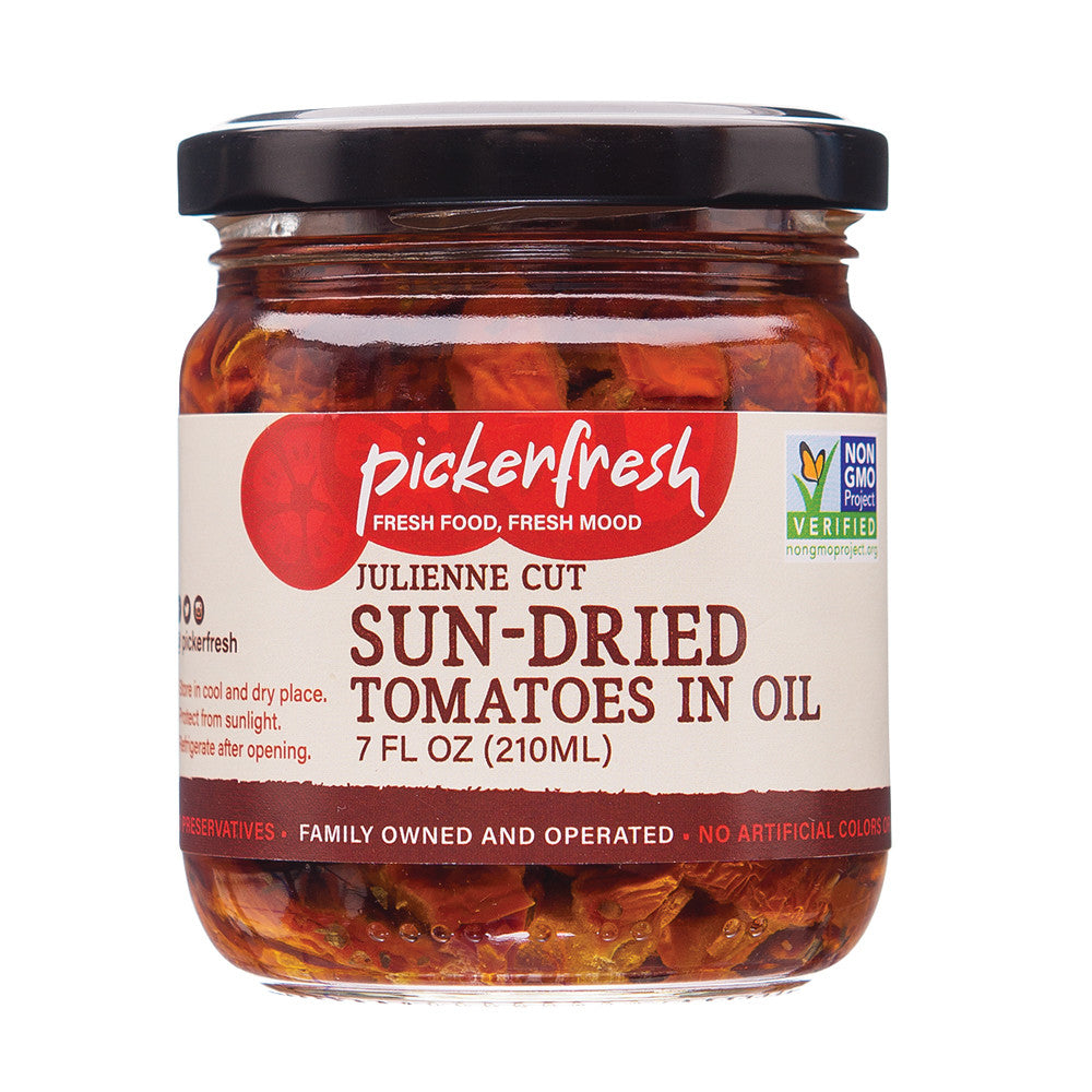 Wholesale Pickerfresh Sundried Tomato Halves 7 Oz Jar-6ct Case Bulk