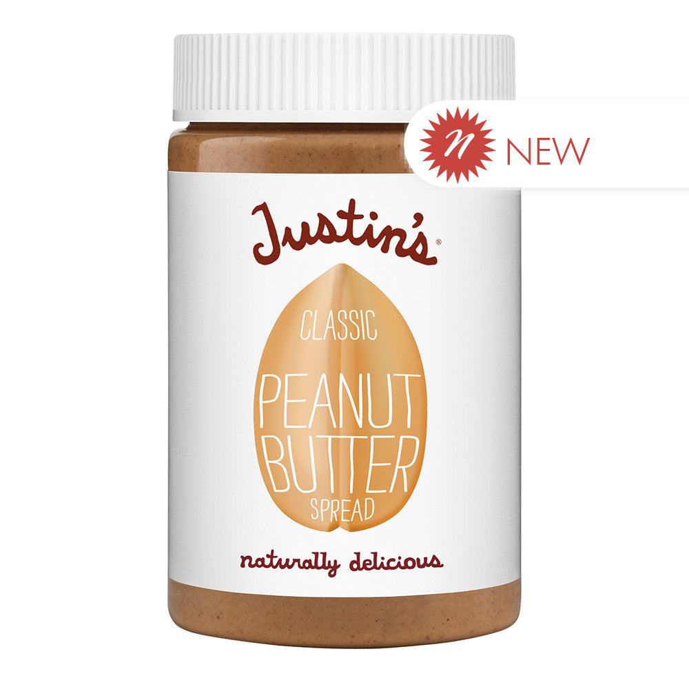 Wholesale Justin’S Classic Peanut Butter 16 Oz Jar- Bulk