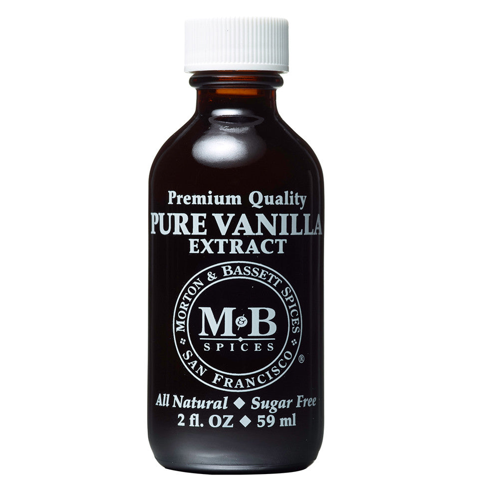 Wholesale Morton & Bassett Pure Vanilla Extract 2 Oz Bottle- Bulk