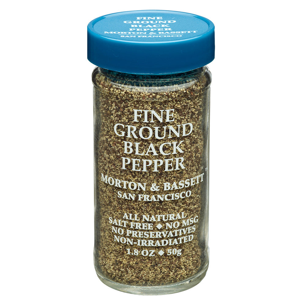 Wholesale Morton & Bassett Fine Black Pepper 1.8 Oz Shaker- Bulk