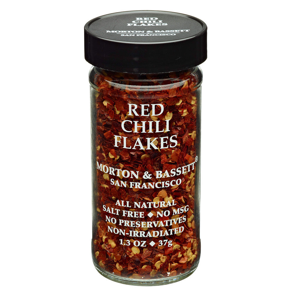 Wholesale Morton & Bassett Red Chilli Flakes 1.3 Oz Shaker- Bulk