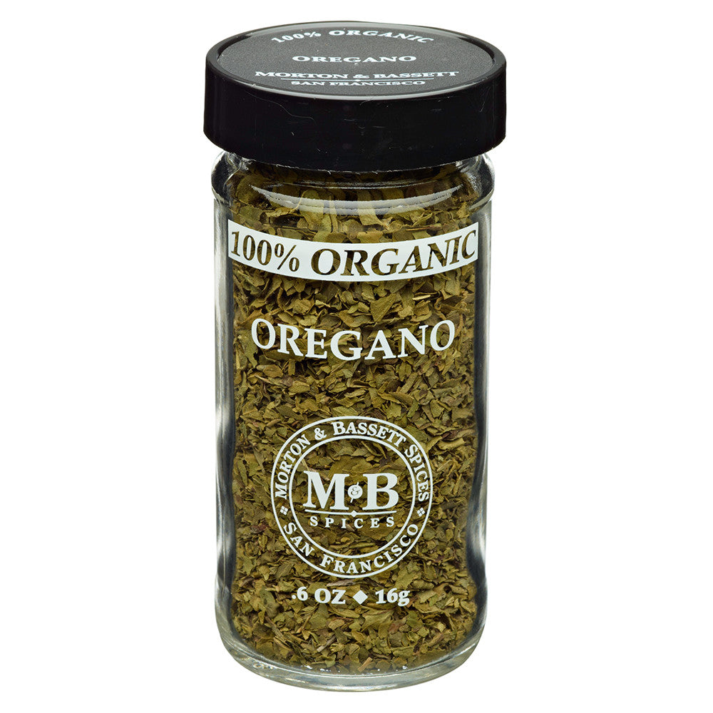 Wholesale Morton & Bassett Organic Oregano 0.6 Oz Shaker- Bulk