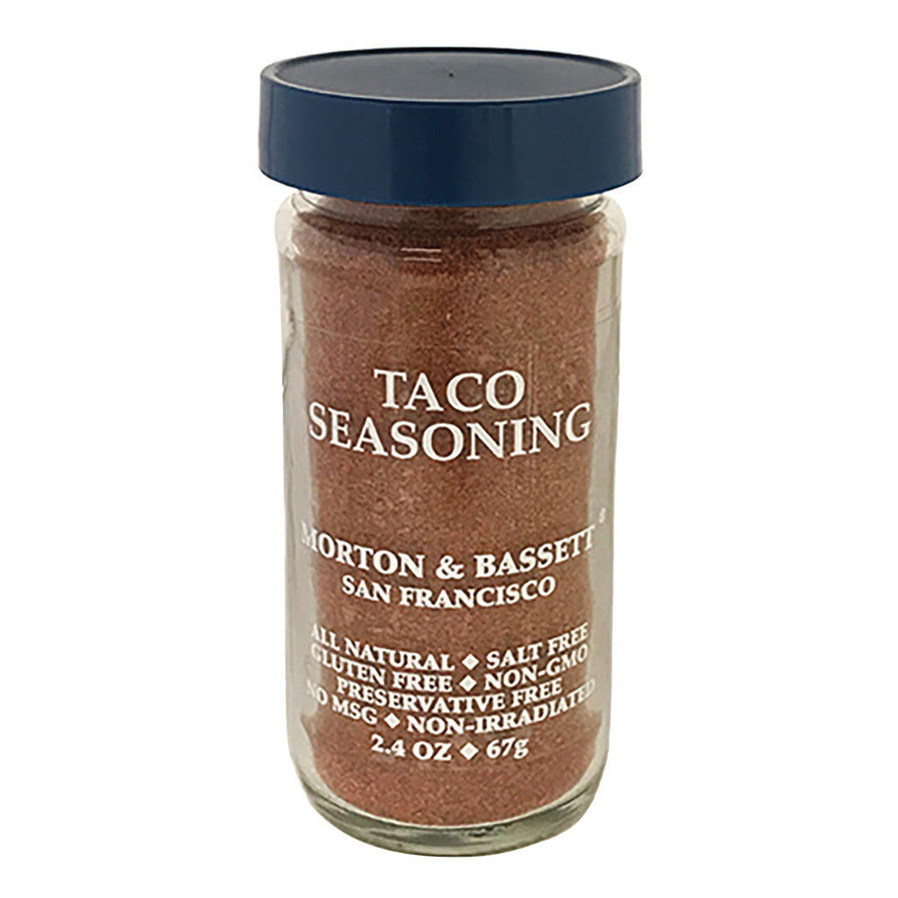 Wholesale Morton & Bassett Taco Seasoning 2.4 Oz Shaker- Bulk