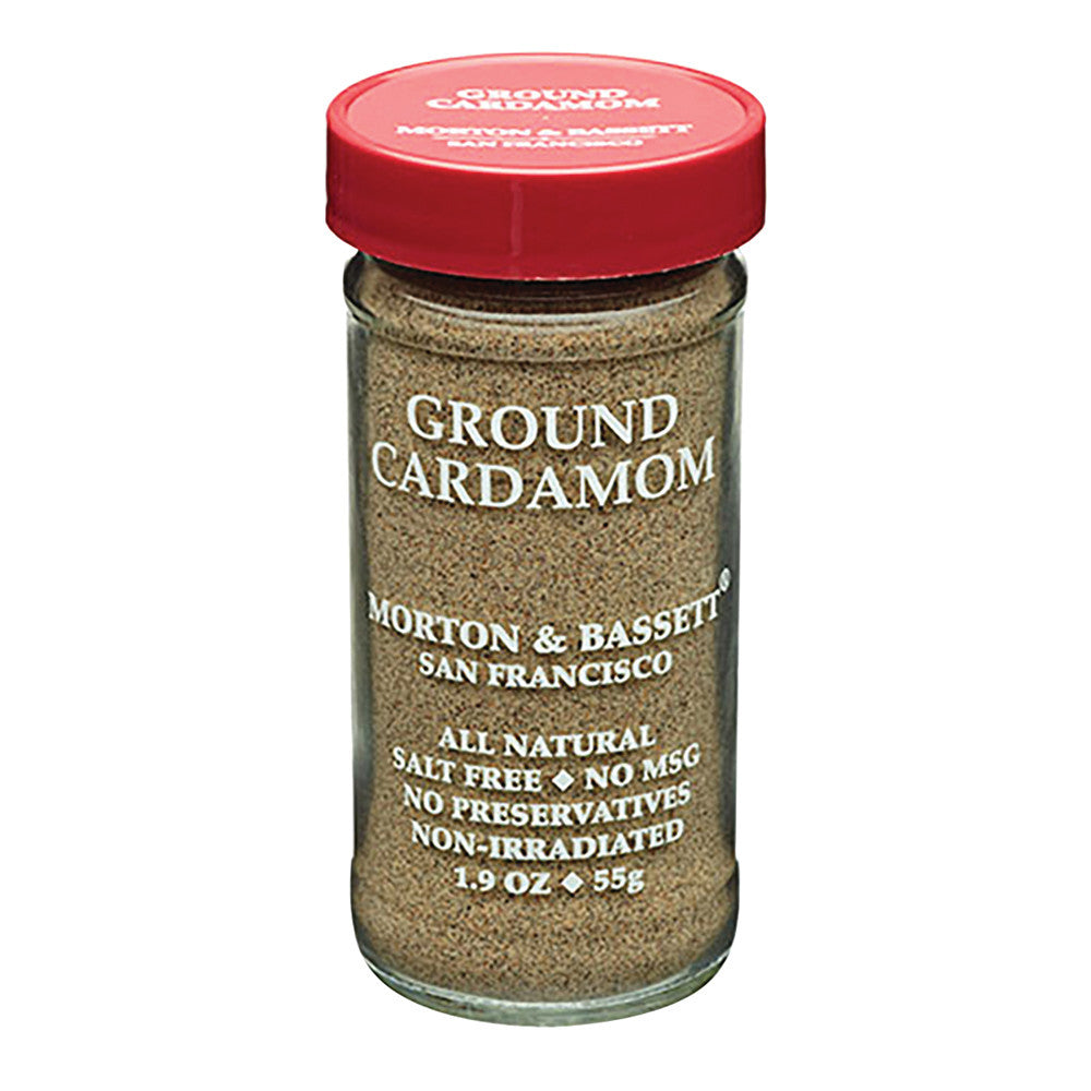 Wholesale Morton & Bassett Ground Cardamom 1.9 Oz Shaker- Bulk