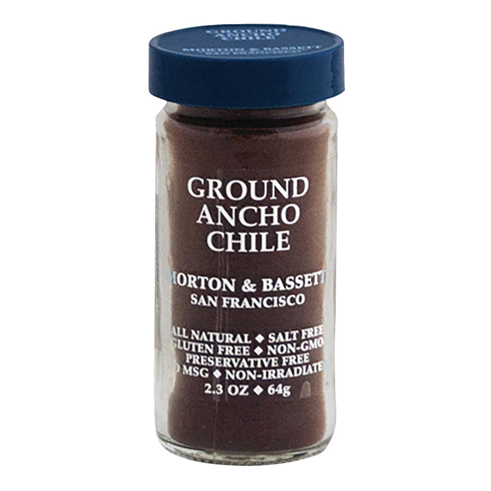 Wholesale Morton & Bassett Ancho Chili Powder 2.3 Oz Shaker- Bulk