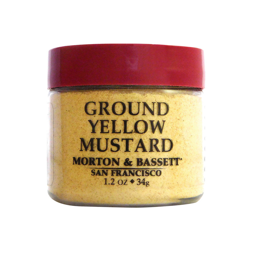 Wholesale Morton & Bassett Ground Mustard 1.2 Oz Mini Jar- Bulk