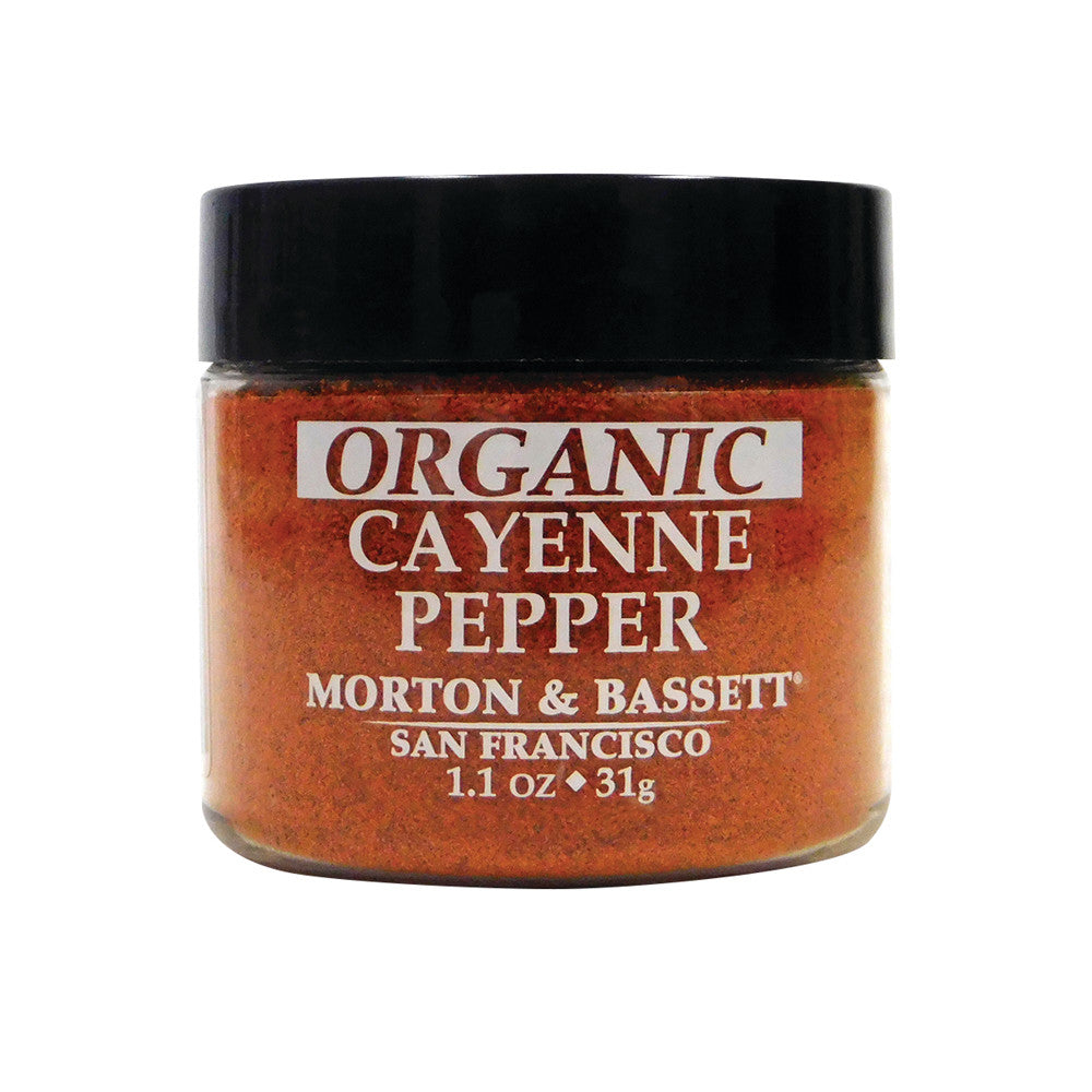 Wholesale Morton & Bassett Organic Cayenne 1.1 Oz Mini Jar- Bulk