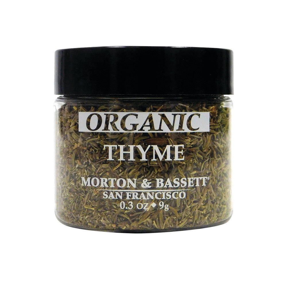 Wholesale Morton & Bassett Organic Thyme 0.3 Oz Mini Jar- Bulk