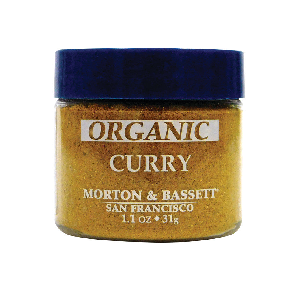 Wholesale Morton & Bassett Organic Curry 1.1 Oz Mini Jar- Bulk