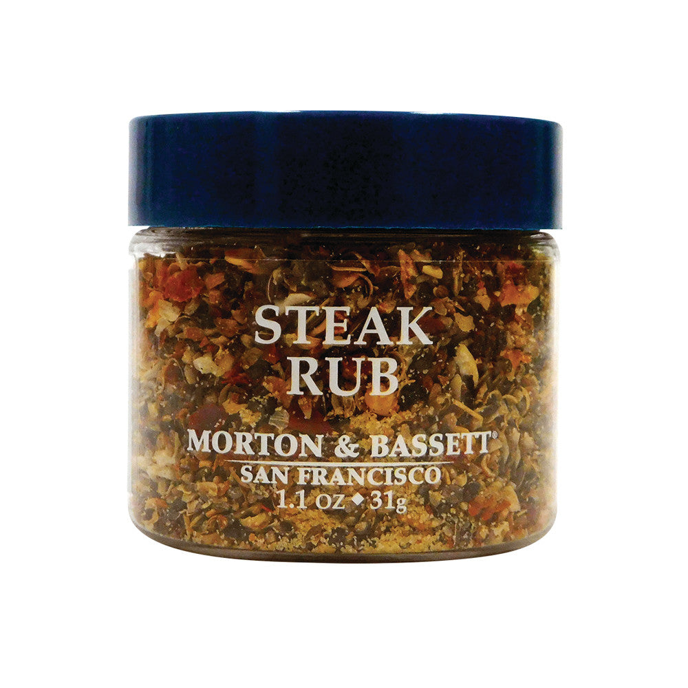 Wholesale Morton & Bassett Steak Rub 1.1 Oz Mini Jar- Bulk