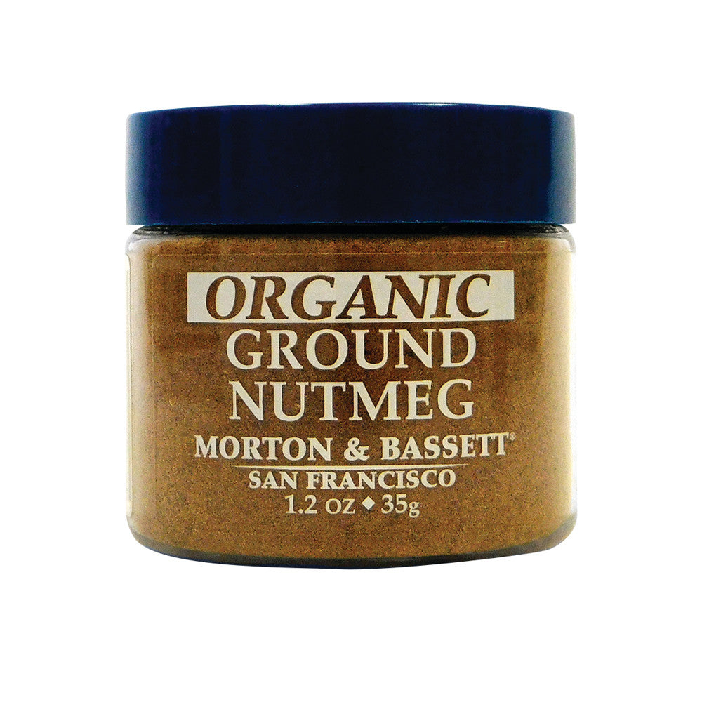 Wholesale Morton & Bassett Organic Ground Nutmeg 1.2 Oz Mini Jar- Bulk