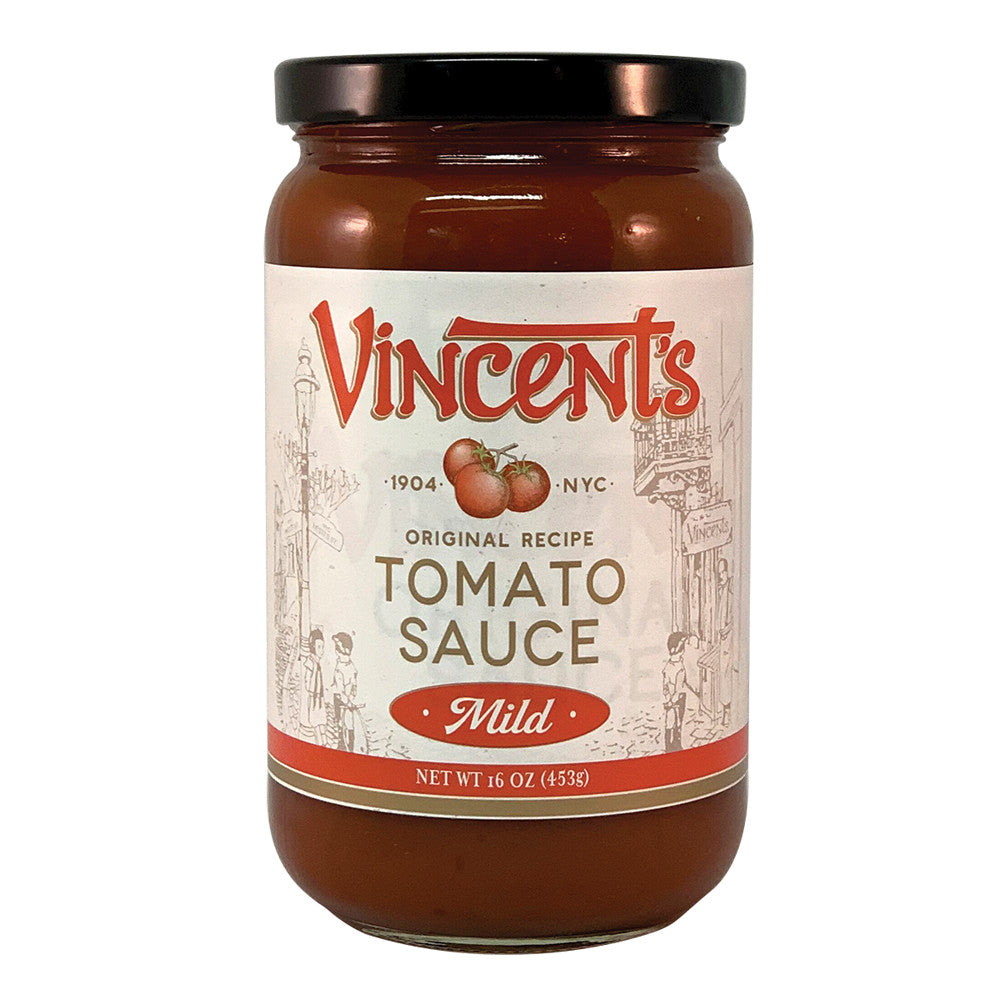 Wholesale Vincent'S Mild Original Sauce 16 Oz Jar-12ct Case Bulk