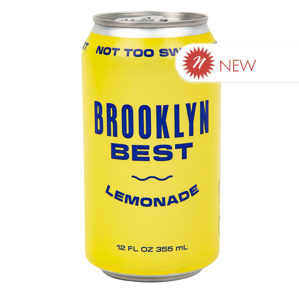 Wholesale Brooklyn Best Classic Lemonade 12 Oz Can- Bulk