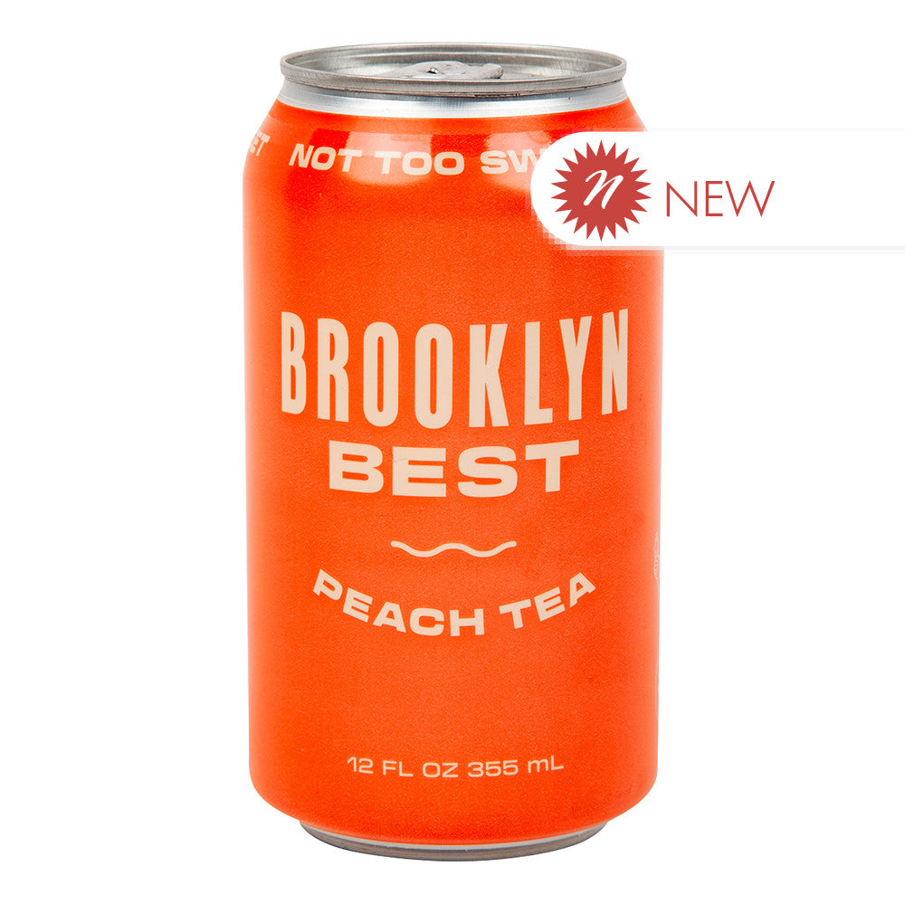 Wholesale Brooklyn Best - Peach Tea - 12Oz- Bulk