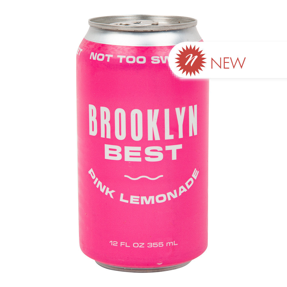 Wholesale Brooklyn Best - Pink Lemonade - 12Oz-12ct Case Bulk