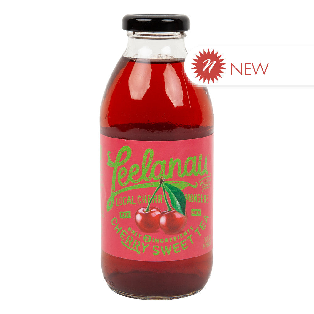 Wholesale Leelanau - Cherry Sweet Iced Tea - 16 Oz-12ct Case Bulk