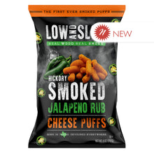 Wholesale Low And Slow Hickory Jalapeno Rub Cheese Puffs 6 Oz Bag- Bulk