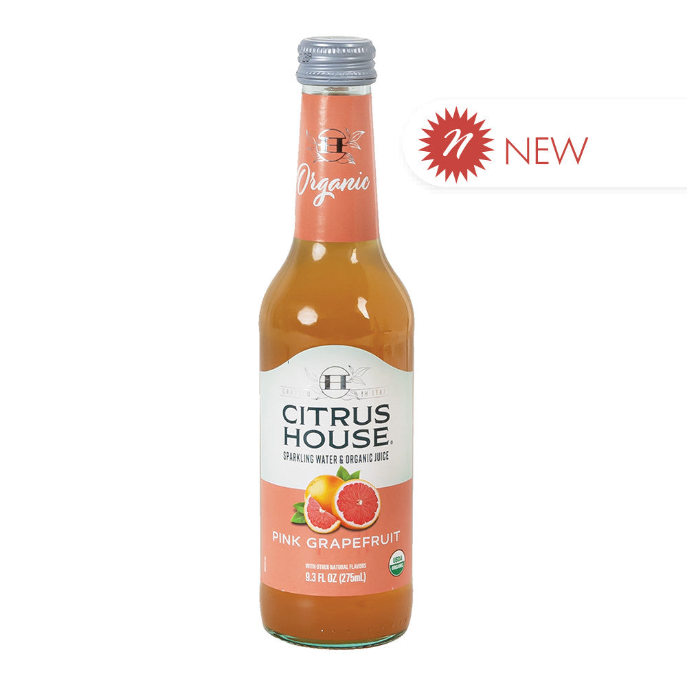 Wholesale Citrus House Pink Grapefruit Juice 9.3 Oz Bottle- Bulk