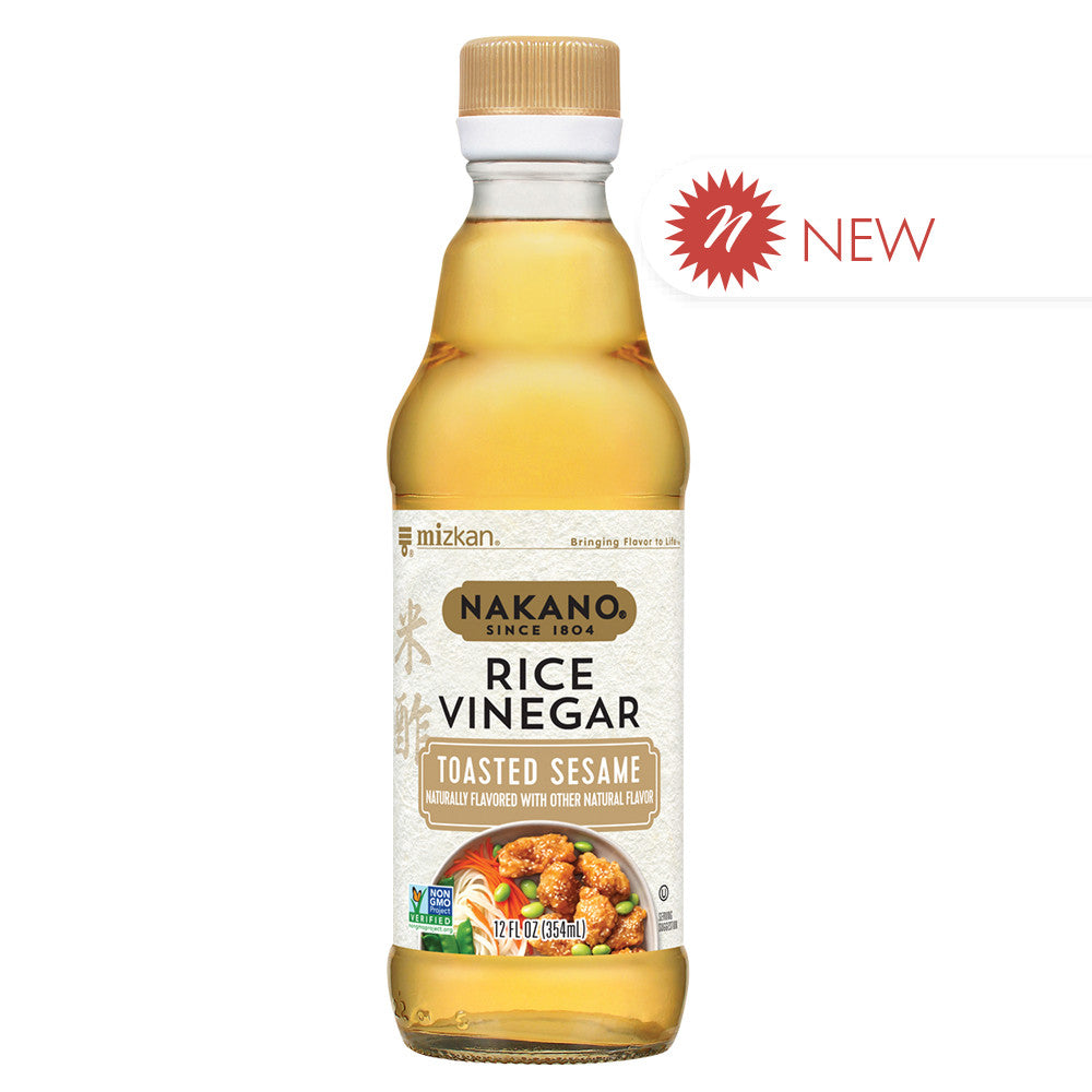 Wholesale Nakano - Rice Vinegar - Toasted Sesame - 12Oz- Bulk