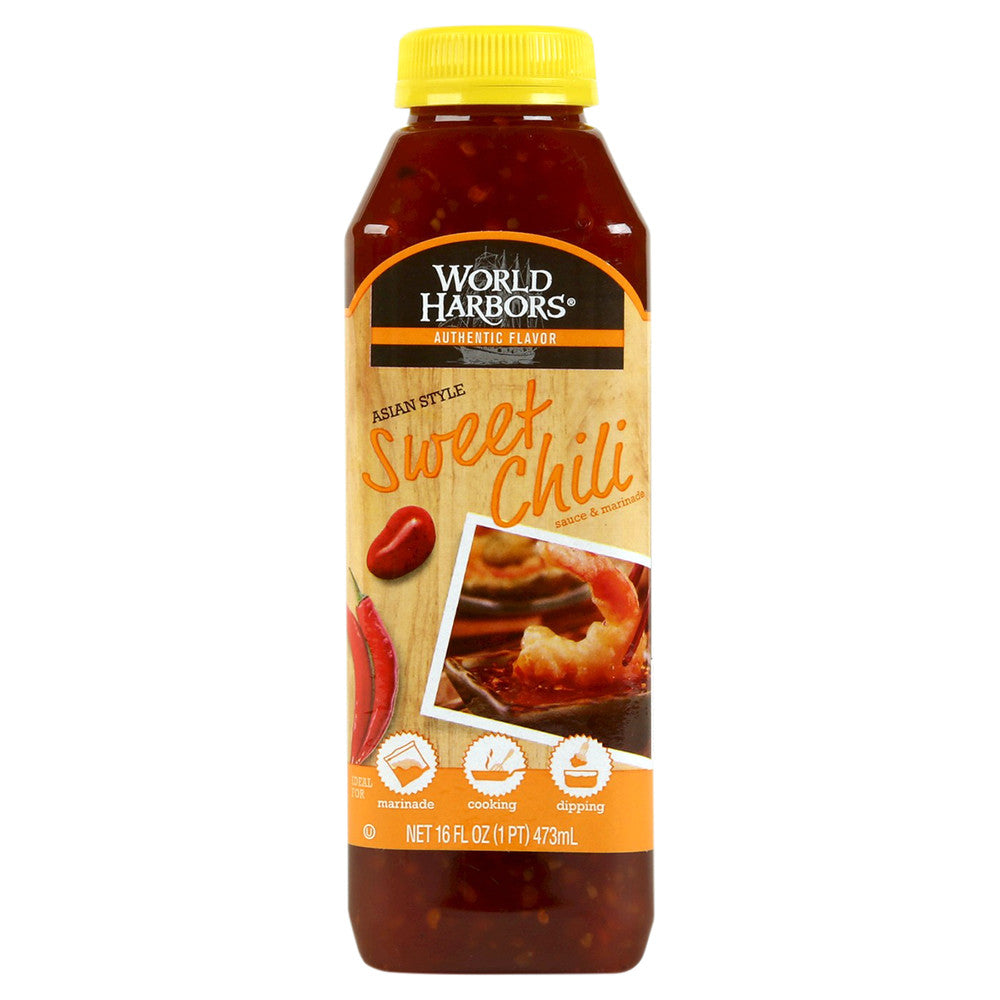 Wholesale World Harbors Sweet Chili Sauce & Marinade 16 Oz Bottle-6ct Case Bulk