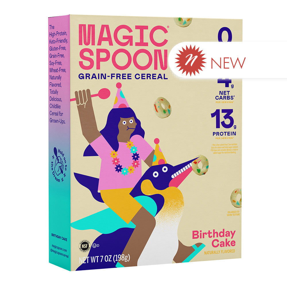Wholesale Magic Spoon - Birthday Cake Cereal - 7Oz- Bulk