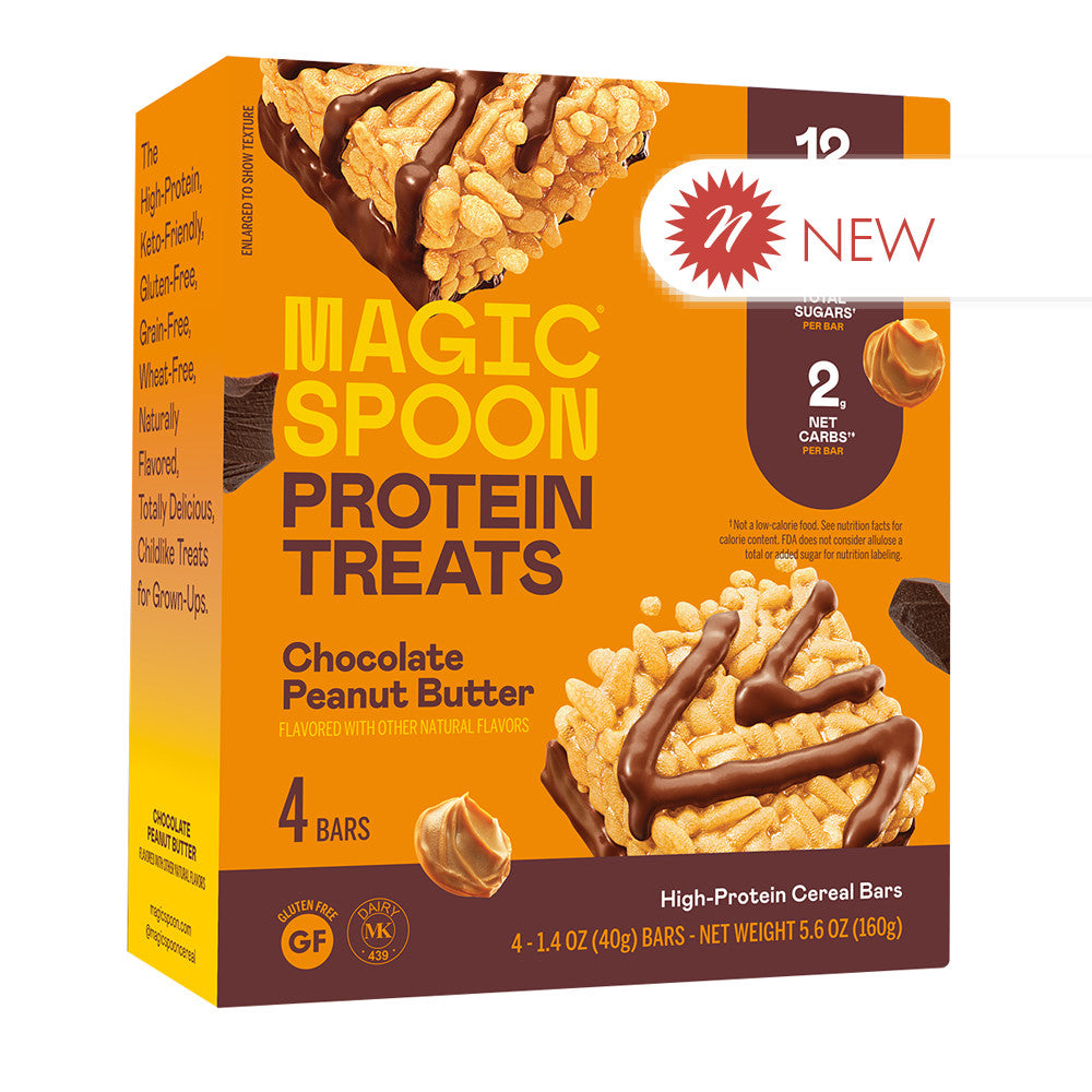 Wholesale Magic Spoon - Chocolate Pea Buttered Treats(4Ct) - 5.6Oz- Bulk