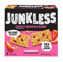 Wholesale Junkless - Real Strawberrie Bars - (6Ct) - 6.6Oz- Bulk