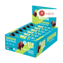Wholesale B.T.R Nation - Dark Chocolate Brown Nut Bar - 1.23Oz - 12Ct - 6/Cs- Bulk