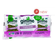 Wholesale Gimme - Teriyaki Seaweed Snacks(6Ct) - 1.05Oz- Bulk