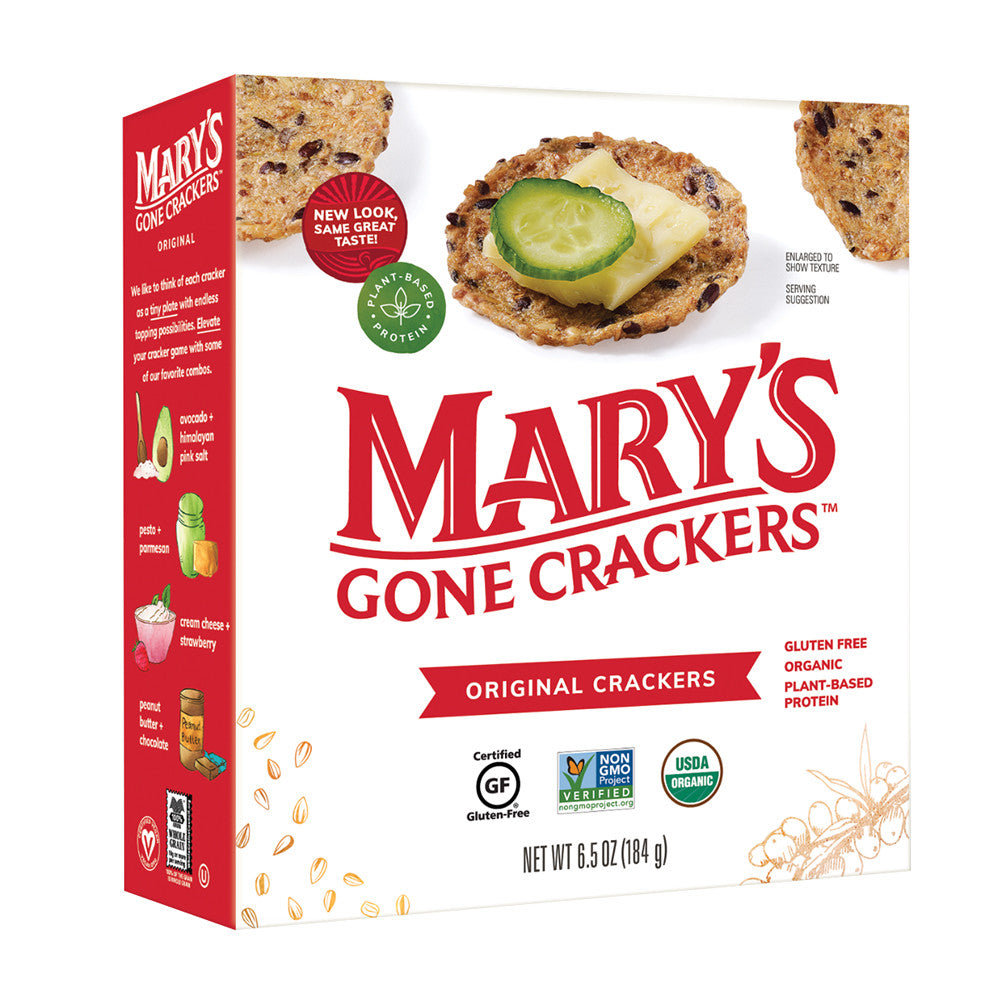 Wholesale Mary'S Gone Crackers Original Crackers 6.5 Oz Box-6ct Case Bulk