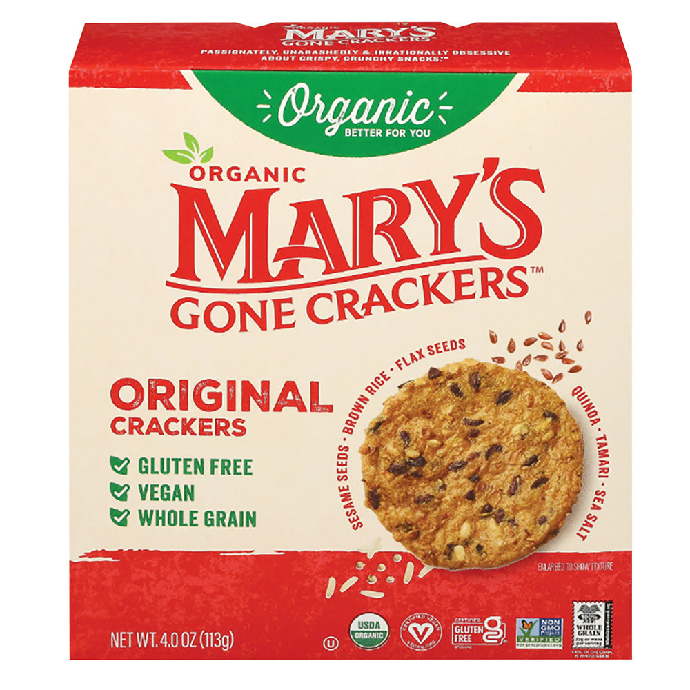 Wholesale Marys Gone Crackers - Original - 4Oz- Bulk