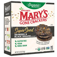 Wholesale Marys Gone Crackers - Super Seaweed & Bk Sesame 4Oz- Bulk