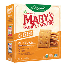 Wholesale Mary'S Gone Crackers - Cheezee Cheddar - 4Oz- Bulk