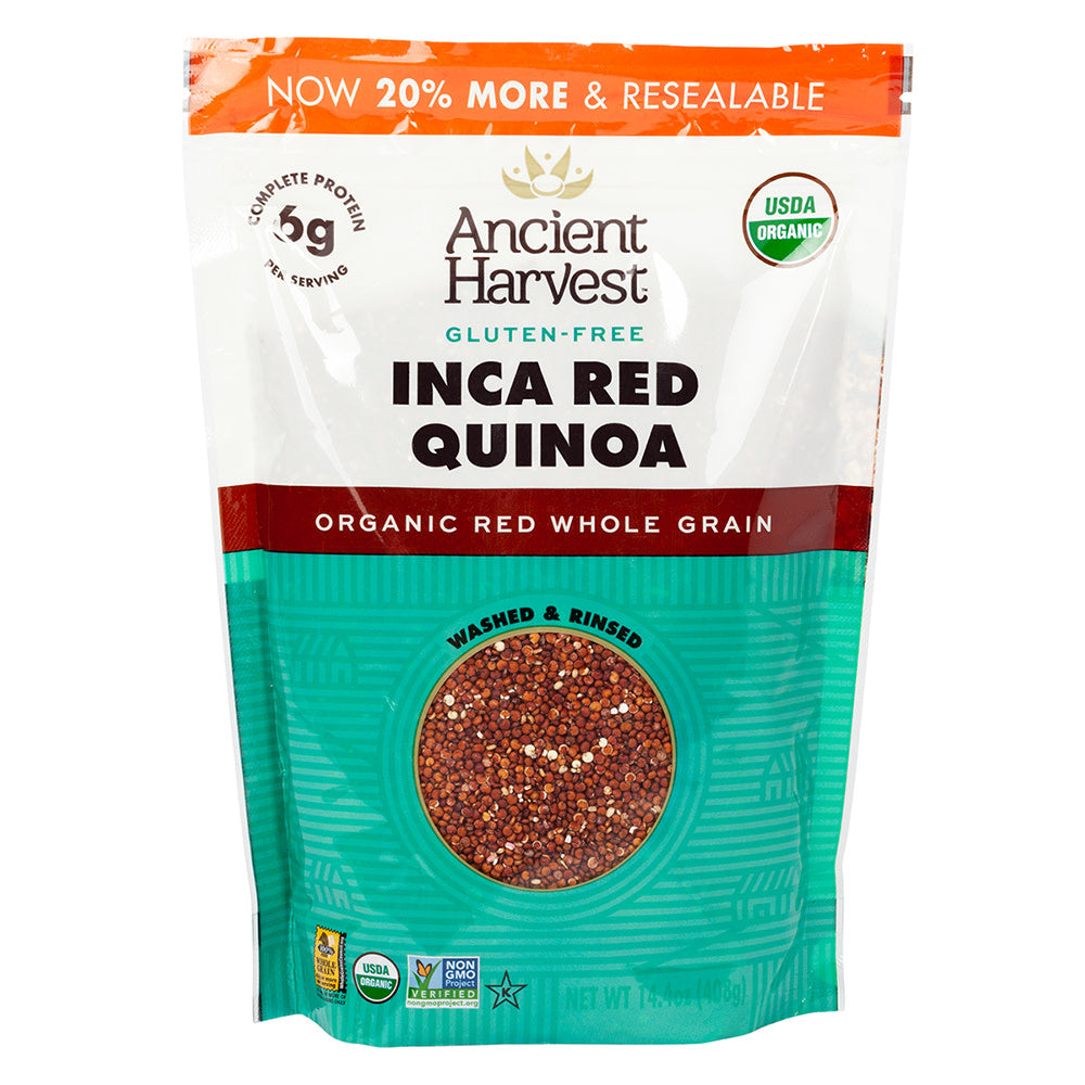 Wholesale Ancient Harvest Gluten Free Inca Red Quinoa 14.4 Oz Box- Bulk