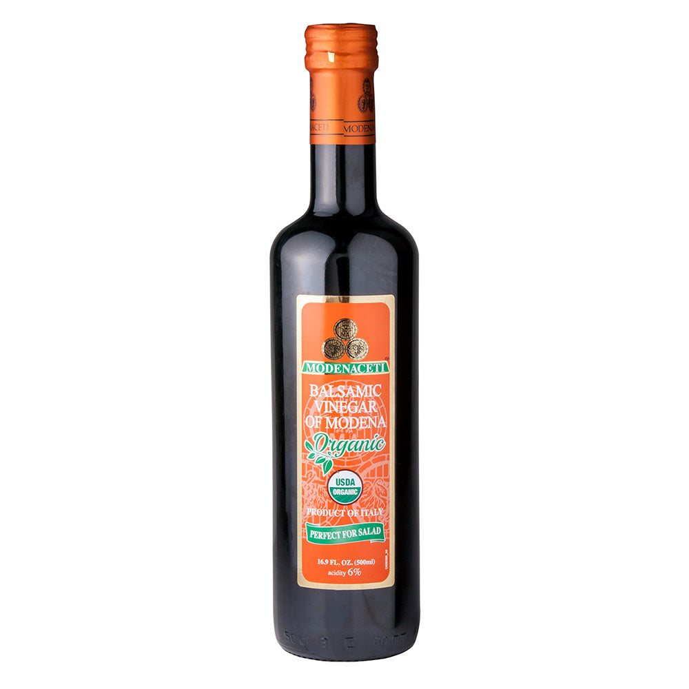 Wholesale Modenaceti Organic Balsamic Vinegar Of Modena 16.9 Oz Bottle-6ct Case Bulk