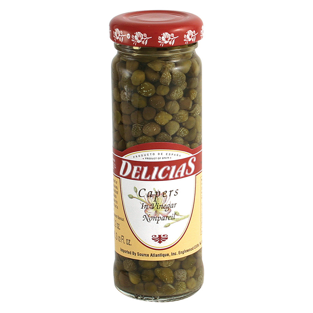 Delicias Capers 3.5 Oz Jar