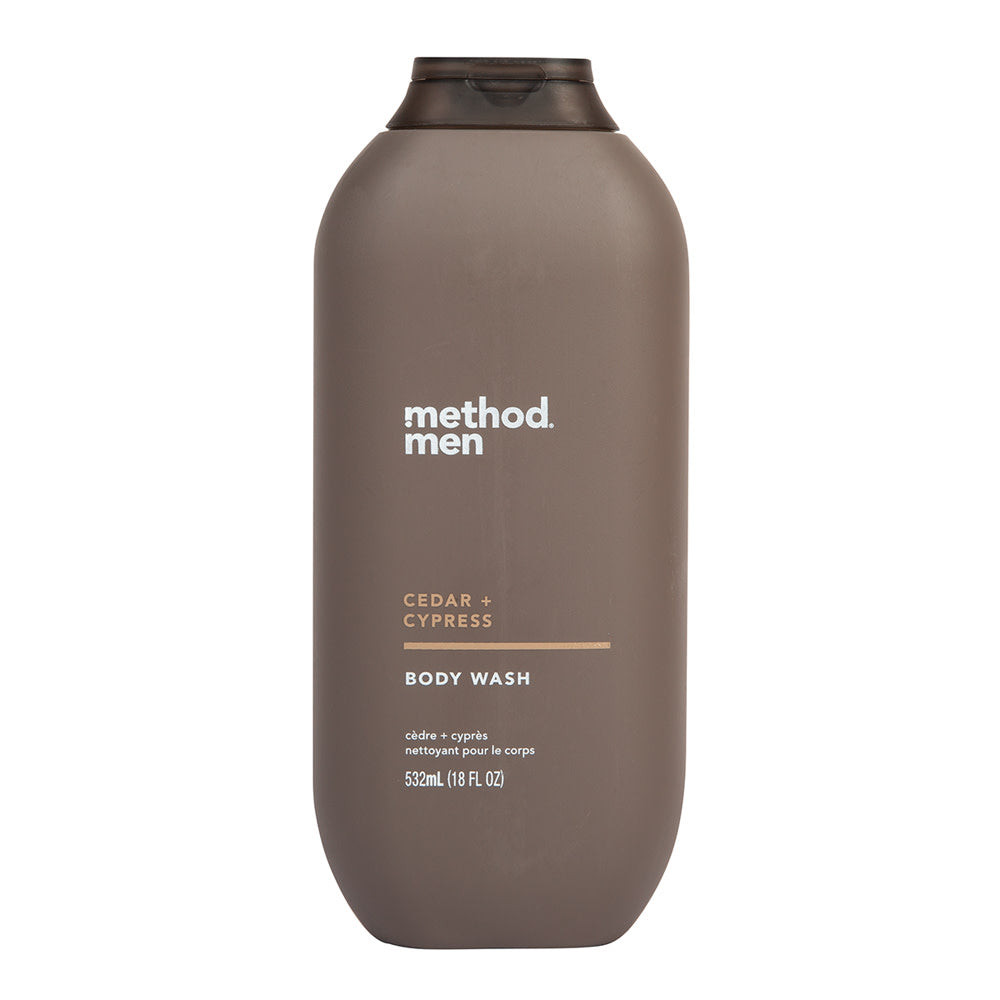 Wholesale Method Cedar & Cyprus Mens Body Wash 18 Oz Bottle- Bulk