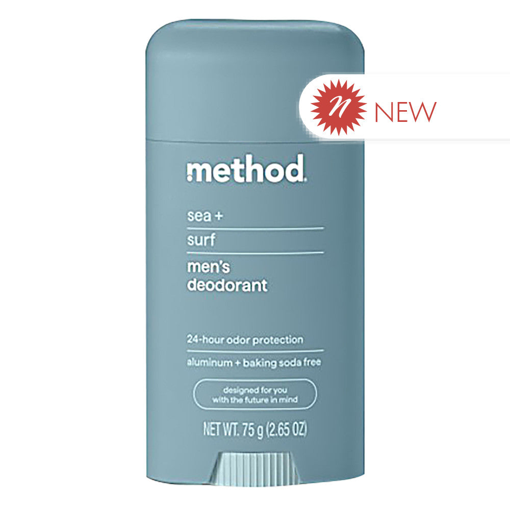 Wholesale Method - Deodornt - Sea And Surf - 2.65Oz-24ct Case Bulk